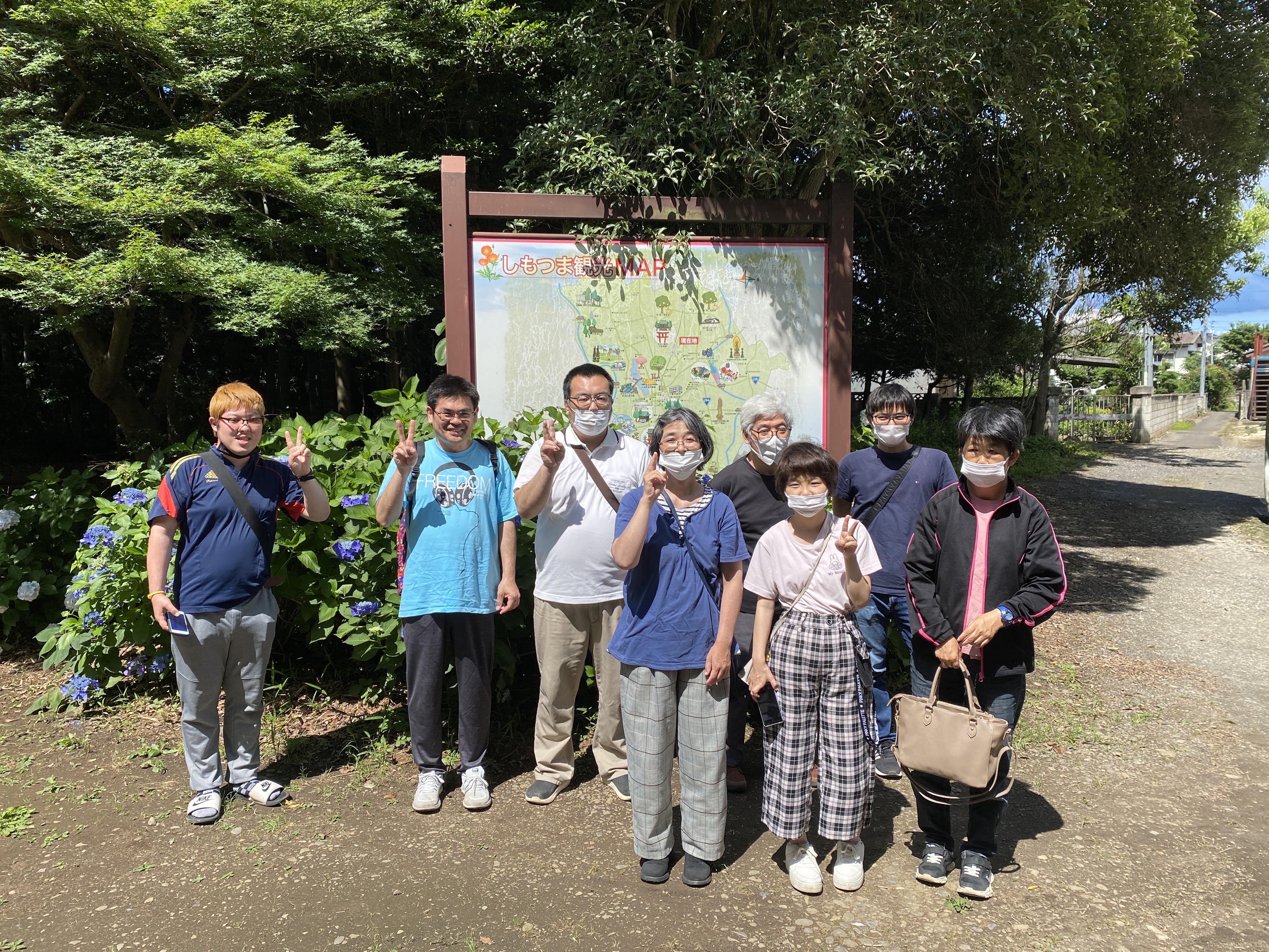 就労B創愛にて大宝八幡宮に行ってきました